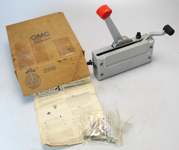 173286 OMC Johnson Evinrude 1972-1978 2 Lever Remote Control Box NEW OLD STOCK