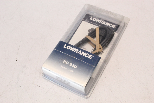 PC-24U Lowrance 99-83 Power Cable NEW OLD STOCK STILL IN ORIGINAL PACKAGE