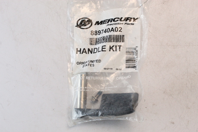 889740A02 Mercury Quicksilver 1994-2005 Cowl Latch Handle Kit OEM  NEW OLD STOCK