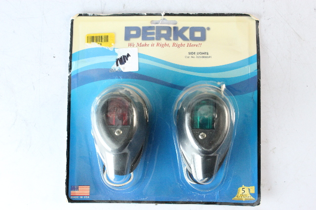 0254B00DP1 Perko Verticle Mount Side Lights 3 1/2 X 2 1/4"