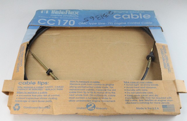 CC17016 Teleflex 400 Control Cable 16' NEW OLD STOCK