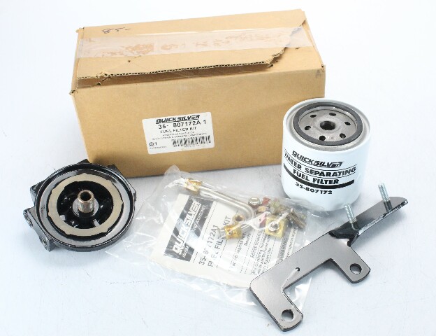New Old Stock Mercury Mercruiser Fuel Filter Kit Water Separator 8.1 L 496 V8