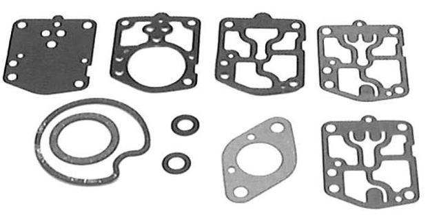 NEW! 1395-9027 9027 Mercury 1979-85 Carburetor Gasket Kit 7.5 9.8 HP 2 cylinder
