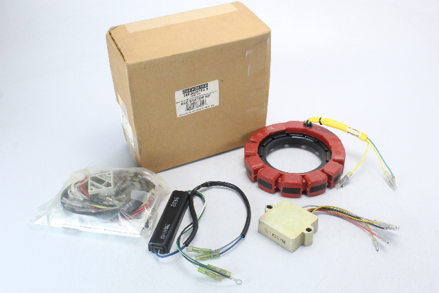 NEW Old Stock Mercury Quicksilver OEM 1987 - 1996 Red Stator Kit 40 - 125 HP