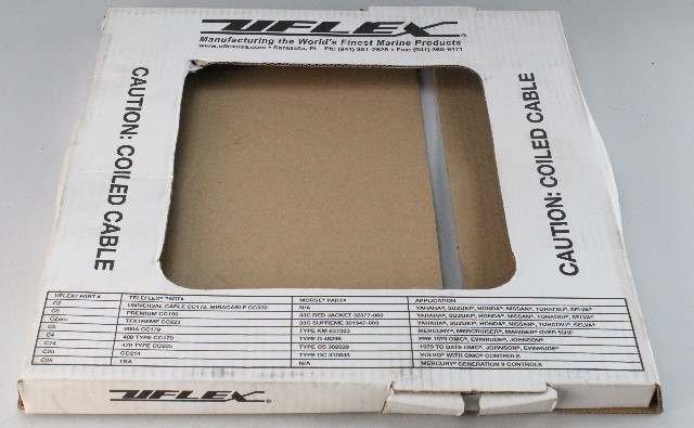 C22X12 Uflex 4300 Control Cable 12' NEW OLD STOCK