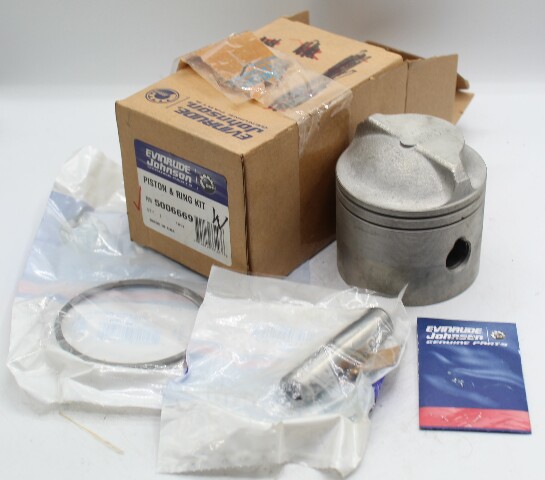 New Johnson Evinrude 1974 - 1986 OS .30 Piston & Rings 50 85 90 100 115 135 +HP