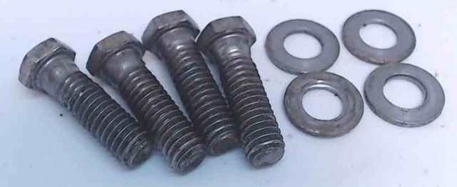 301250 316534 Johnson Evinrude Screws W/ Washers (Set of 4)