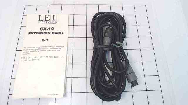 NEW! LEI SX-12 12' Speed & Temperature Sensor Extension Cable 8-78