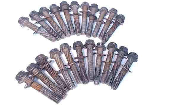 98534 25909 Mercury 1978-2001 Set of 22 Head Bolts W/ Wahsers 135-200 HP