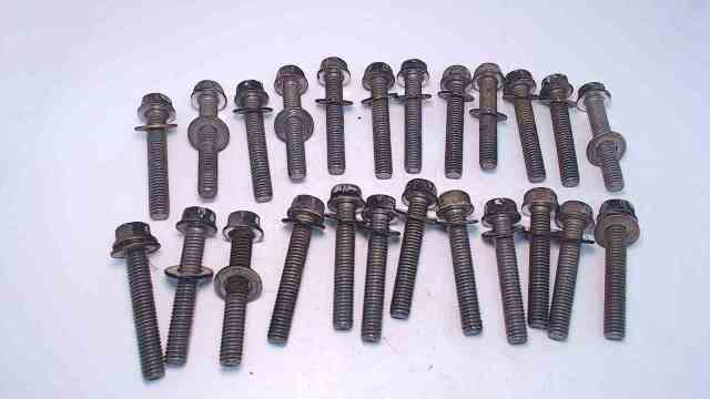 98534 25909 Mercury 1978-2001 Set of 24 Head Bolts W/ Wahsers 135-200 HP