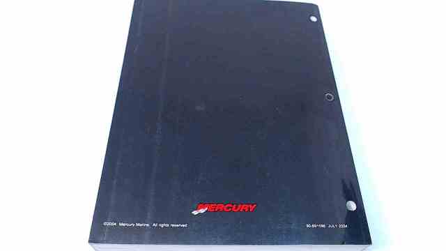 90-891596 Mercury Racing Service Manual 2.5XS OptiMax Direct Fuel