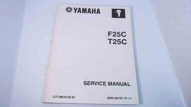 LIT-18616-02-61 Yamaha Service Manual F25C / T25C