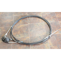 Teleflex 20' Steering Cable W/ Steering Helm GOOD FRESHWATER CONDITION