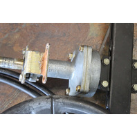 SSC13415 Teleflex 15' Rack & Pinion Steering Cable W/ Steering Wheel & Helm