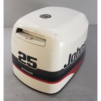 438320 Johnson Evinrude 1997-1998 Top Cowling Engine Cover Hood 25 35 HP 3 cyl