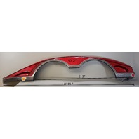 Outboard Marine Boat Red Fiberglass Trailer Fender *Measurements in Pictures*
