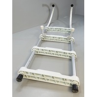 Outboard Marine Universal Boat Plastic Aluminum 4 Foot Swimming Ladder