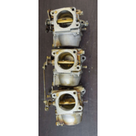 6H1-14301-15-00 6H1-14302-15-00 Yamaha 1985-1991 Carburetor Set 90 HP REBUILT!