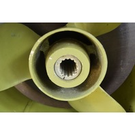 1960's 70's & 80's Mercury Aluminum RH 3 blade Test Propeller Inline 4 & 6 15 sp
