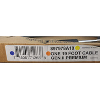 897978A19 Quicksilver Gen II Control Cable 19' NEW OLD STOCK