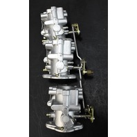 393196 393197 Johnson Evinrude 1983 Carburetor Set 70 75 HP 3 cylinder REBUILT!