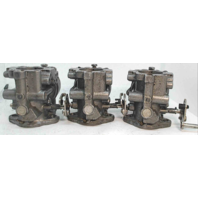 431980 C# 431984 Johnson Evinrude 1988 Carburetor Set 60 HP 3 Cylinder REBUILT