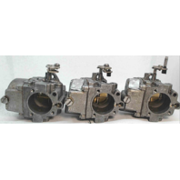 431980 C# 431984 Johnson Evinrude 1988 Carburetor Set 60 HP 3 Cylinder REBUILT