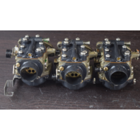 438274 438275 Johnson Evinrude 1996-01 Carburetors 25 35 HP 3 Cylinder REBUILT