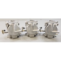 432909 Johnson Evinrude 1989-1990 Carburetor Set 65 70 HP 3 Cylinder REBUILT!