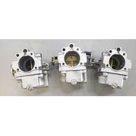 432909 Johnson Evinrude 1989-1990 Carburetor Set 65 70 HP 3 Cylinder REBUILT!