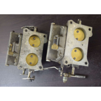 384260 384259 Johnson Evinrude 1970 Carburetor Set 85 HP V4 REBUILT!