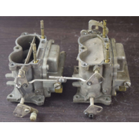 384260 384259 Johnson Evinrude 1970 Carburetor Set 85 HP V4 REBUILT!