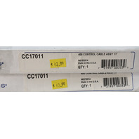 CC17011 Seastar 400 Throttle & Control Cable Set of 2 11' NEW OLD STOCK