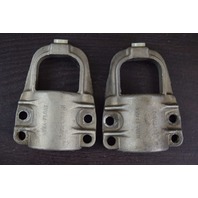 C# 35473 Mercury Mariner 1966-1975 Lower Mount Clamp Set 35 40 50 65 HP
