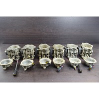 C# 61A-621046 Yamaha Early 90's Set of 6 Carburetors 225 250 HP CLEAN