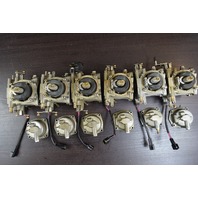 C# 61A-621046 Yamaha Early 90's Set of 6 Carburetors 225 250 HP CLEAN