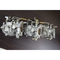 CLEAN! Unknown Mikuni Kogyo Carburetor Set Stamped W/ 95-501 & 95-502