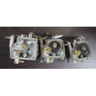 CLEAN! Unknown Mikuni Kogyo Carburetor Set Stamped W/ 95-501 & 95-502