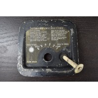307386 0307386 Johnson Evinrude 1950's & 1960's Control Panel Plate