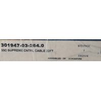 301947-03-264.0 Teleflex Control Cable 22' NEW OLD STOCK