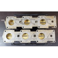 5002132 5002133 Evinrude 2002 Carburetor Set 150 175 HP V6 CLEAN