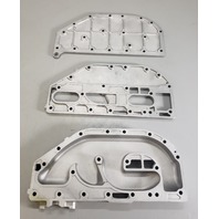 323691 Johnson Evinrude 1979-1988 Exhaust Manifold & Plate Cover 60 65 70 75 HP