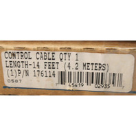 176114 OMC Control Cable 14' NEW OLD STOCK