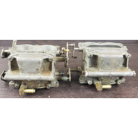 REBUILT! 1972 Johnson Evinrude Carburetor Set 385241 385242 317472 85 HP V4