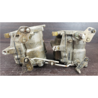 REBUILT! 1972 Johnson Evinrude Carburetor Set 385241 385242 317472 85 HP V4