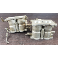 REBUILT! 1972 Johnson Evinrude Carburetor Set 385241 385242 317472 85 HP V4