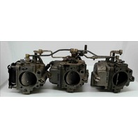 REBUILT 1975 Johnson Evinrude Carburetor Set 386268 387091 C#: 319230 70 HP