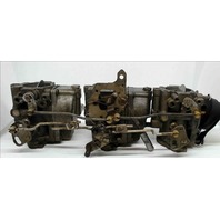 REBUILT 1975 Johnson Evinrude Carburetor Set 386268 387091 C#: 319230 70 HP
