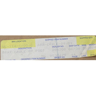 ABA-CABLE-09-GY Control Cable 9' NEW OLD STOCK
