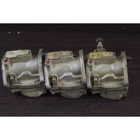 9012A24 9012A25 90125A26 WME-6 Mercury Carburetor Set 75 HP 3 Cylinder REBUILT